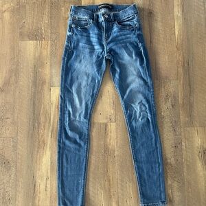 Express Mia Mid Rise Legging Jeans Size 0R Stretch Skinny
